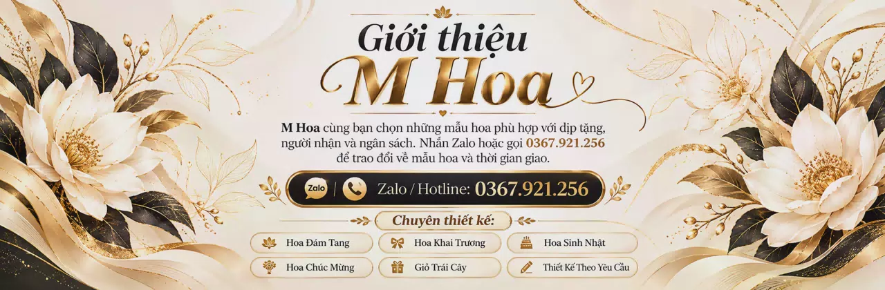 Ảnh bìa Shop hoa tươi Nghĩa Đàn Nghệ An - Hoa tươi cho từng lời chúc